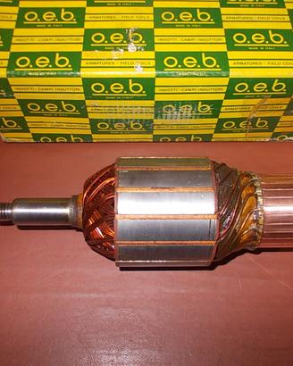 Indotto dinamo 6 Volt Renault 4 CV-Dauphine