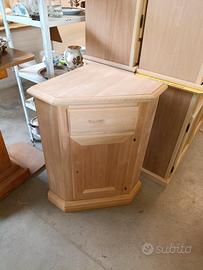 Angolare in Legno massiccio grezzo Nuovo