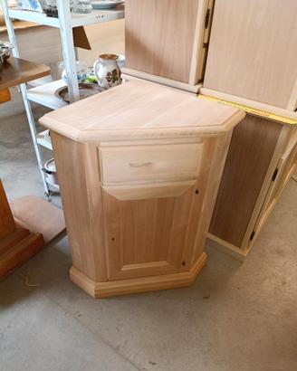 Angolare in Legno massiccio grezzo Nuovo