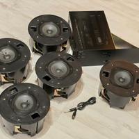 Amplificatore 100V TOA VP-1120B + 5 casse