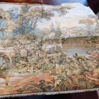 tappeto o quadro in tessuto stile french tapestry