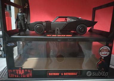 BATMAN e BATMOBILE JADA 1/18 