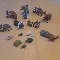 Animali in terracotta da collezione 