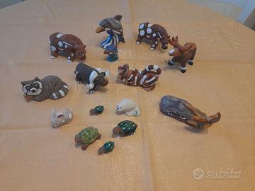 Animali in terracotta da collezione 