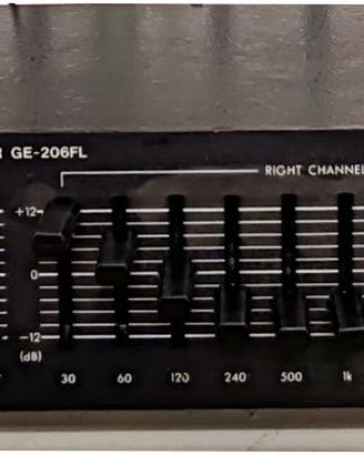 EQUALIZZATORE GRAFICO SOUNDCRAFT GE 206 STUDIO