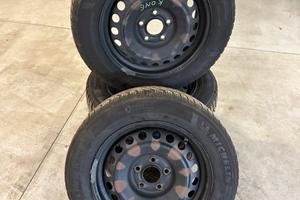 Cerchi in ferro + gomme Michelin Alpin 6