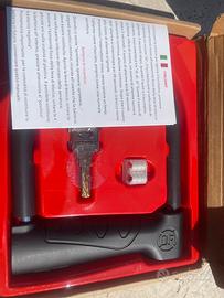 Blocca ruota con allarme U-lock