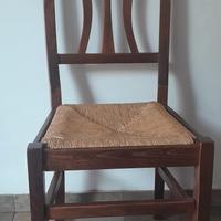 n. 4 sedie artigianali