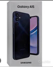 Samsung galaxy A15 4G 128gb blue Black 