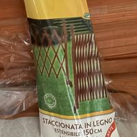 Staccionata estensibile per giardino