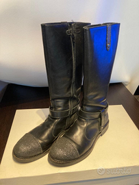 Stivali in pelle "Ciao" n. 38