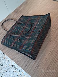 Borsa con manici, di tela