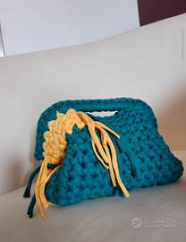 Pochette homemade intrecciata 