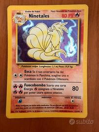 Ninetales carta pokemon HOLO 12/102