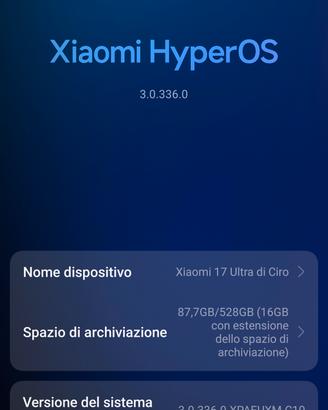 Xiaomi 17 Ultra 16GB/512GB