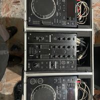 Consolle pioneer cdj 350 e djm 350
