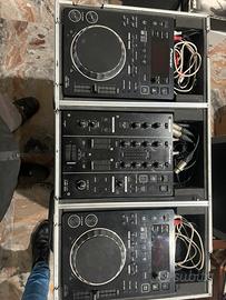 Consolle pioneer cdj 350 e djm 350