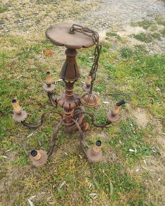 Lampadario antiquariato