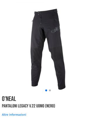 Pantaloni lunghi enduro mtb O'NEAL