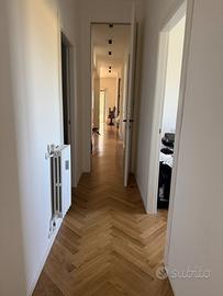 Parquet  rovere  massello spina italiana 15 mq.