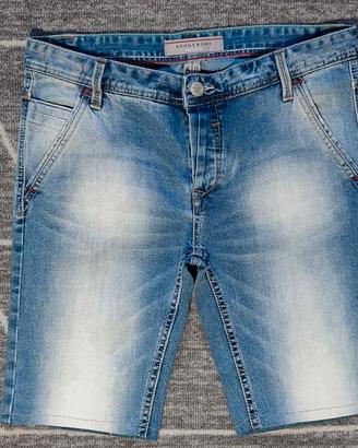 Sonny bono bermuda denim blu taglia 50
