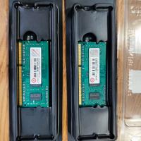 Ram 2GB + 2GB Sodimm DDR3L 1600 Transcend 