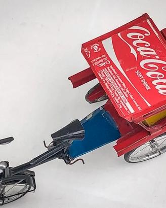 COCA-COLA MODELLINO ARTIGIANALE RISCIO'