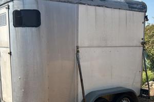 Trailer trasporto cavalli 2 posti