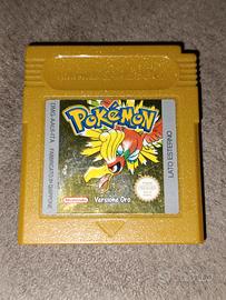 gioco cartuccia Gameboy color Pokémon oro gbc 