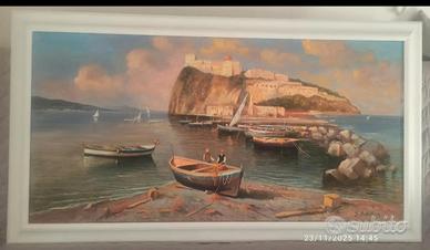 Quadro Ischia - Castello Aragonese, G. De Be
