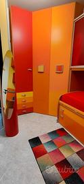 Cameretta Moretti Compact con cabina armadio.
