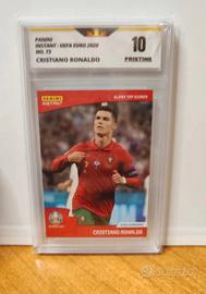 Carta gradata calcio Cristiano Ronaldo voto 10
