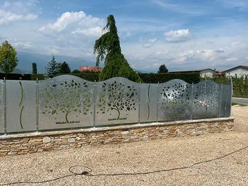 Recinzioni e cancelli taglio laser