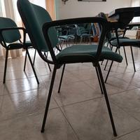Sedie da conferenza con bracciolo