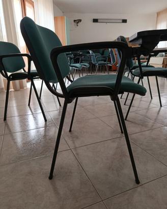Sedie da conferenza con bracciolo
