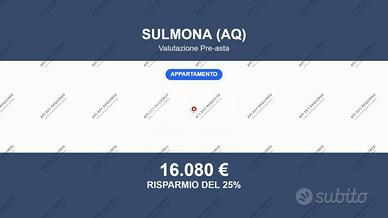 Immobile in asta di 63 m² a Sulmona