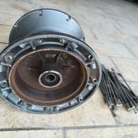 Mozzo posteriore e raggi Kawasaki KLR 600