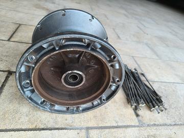 Mozzo posteriore e raggi Kawasaki KLR 600