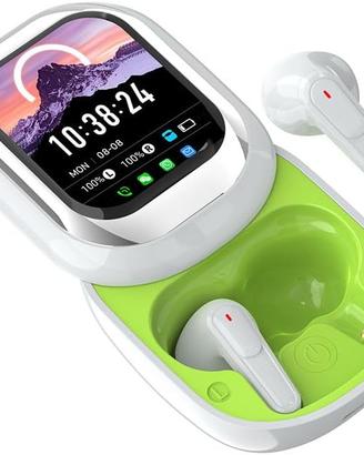 Cuffie Bluetooth ANC display 50h BIANCO