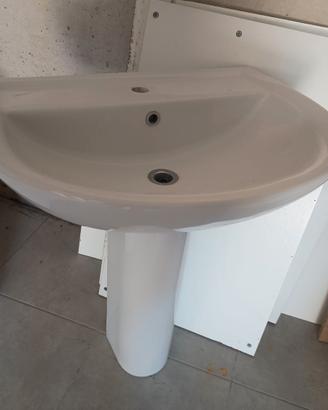 Lavabo con colonna dolomite