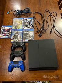 Playstation 4 1 Tera + 3 controller 4 giochi