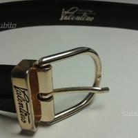 Cintura nera in pelle ( creazioni Valentino )