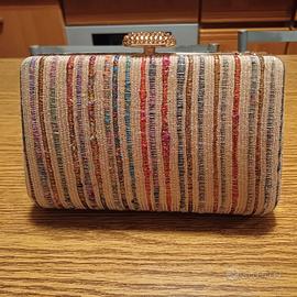 Pochette Scheilan Firenze in metallo dorato