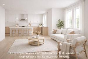 Appartamento di 130 m² con 4 locali e box auto a T