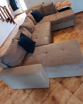 Divano letto doppia penisola