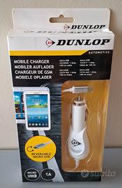 Caricabatterie per auto Dunlop Micro-USB 12 / 24 V