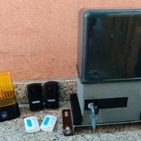 Kit automazione per cancello scorrevole