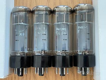 Quartetto Mullard NOS EL34 xf4 Blackburn