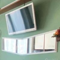 specchio da parete Ikea con cornice 