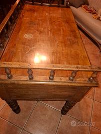 scrivania in moce antica non viene spedita